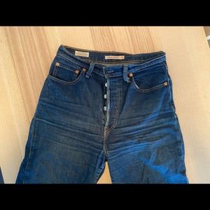 Levi Ribcage Straight Jeans